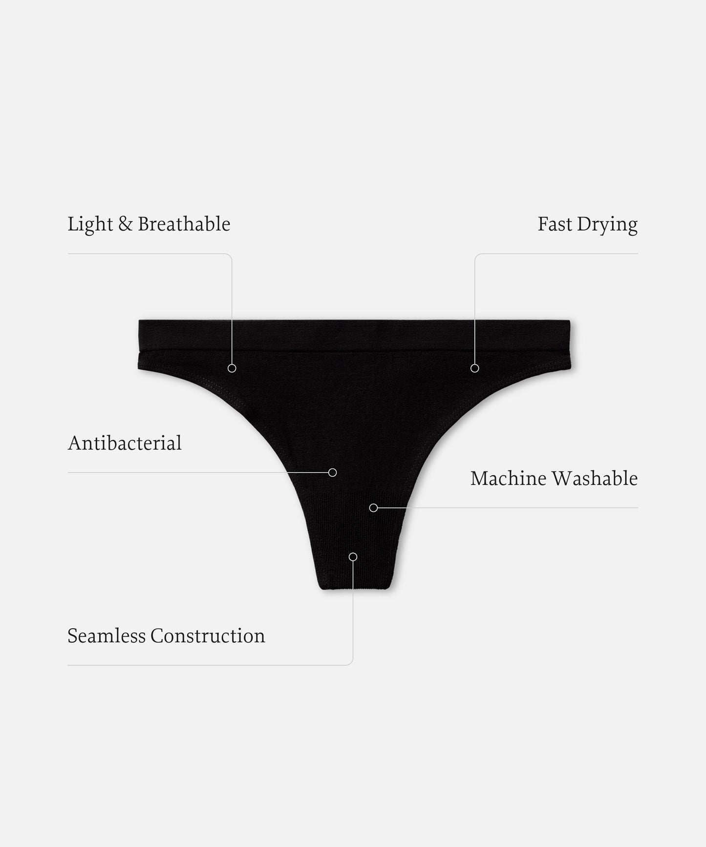 Women's Merino Thong