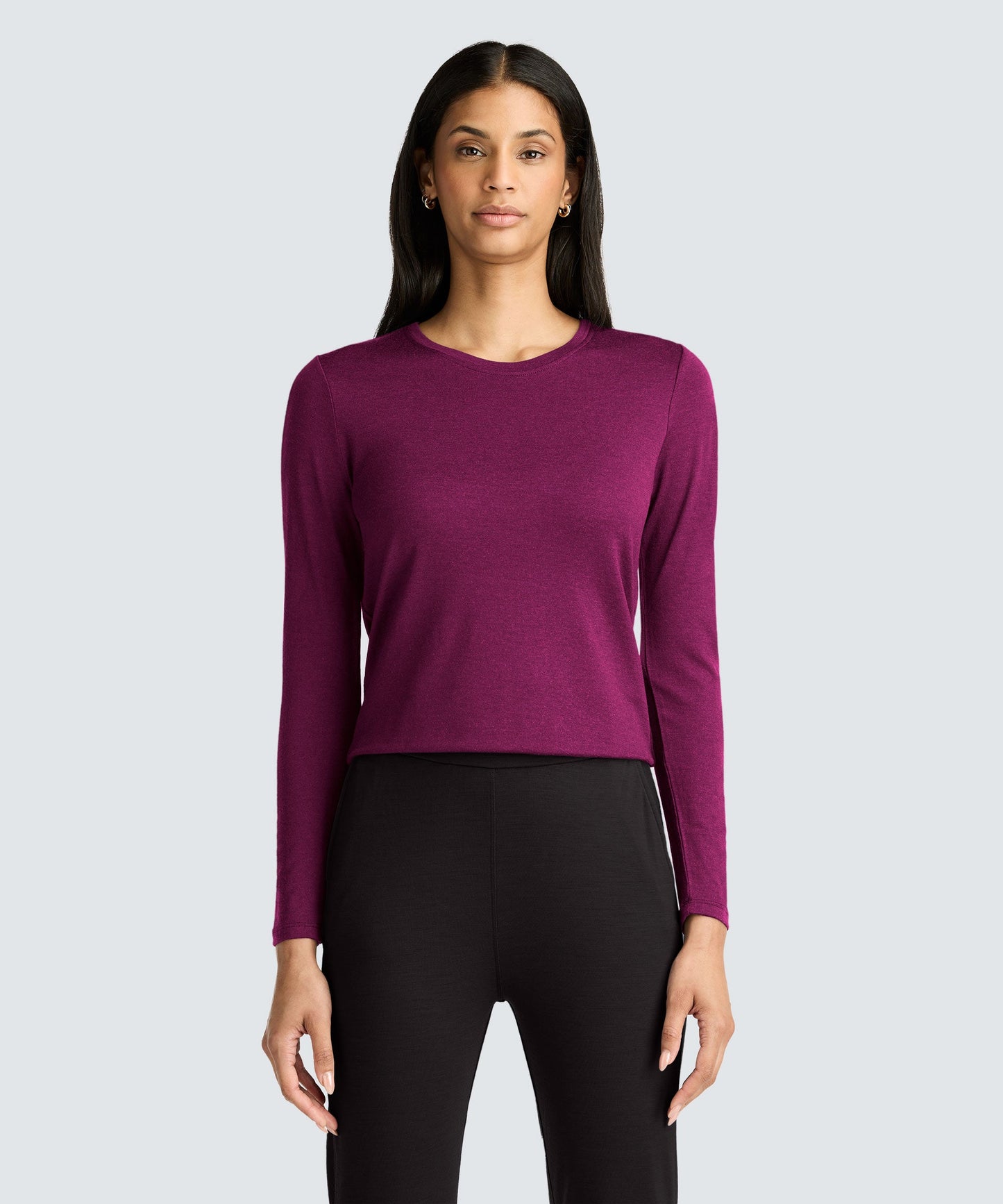 Women's Long Sleeve Merino Crew