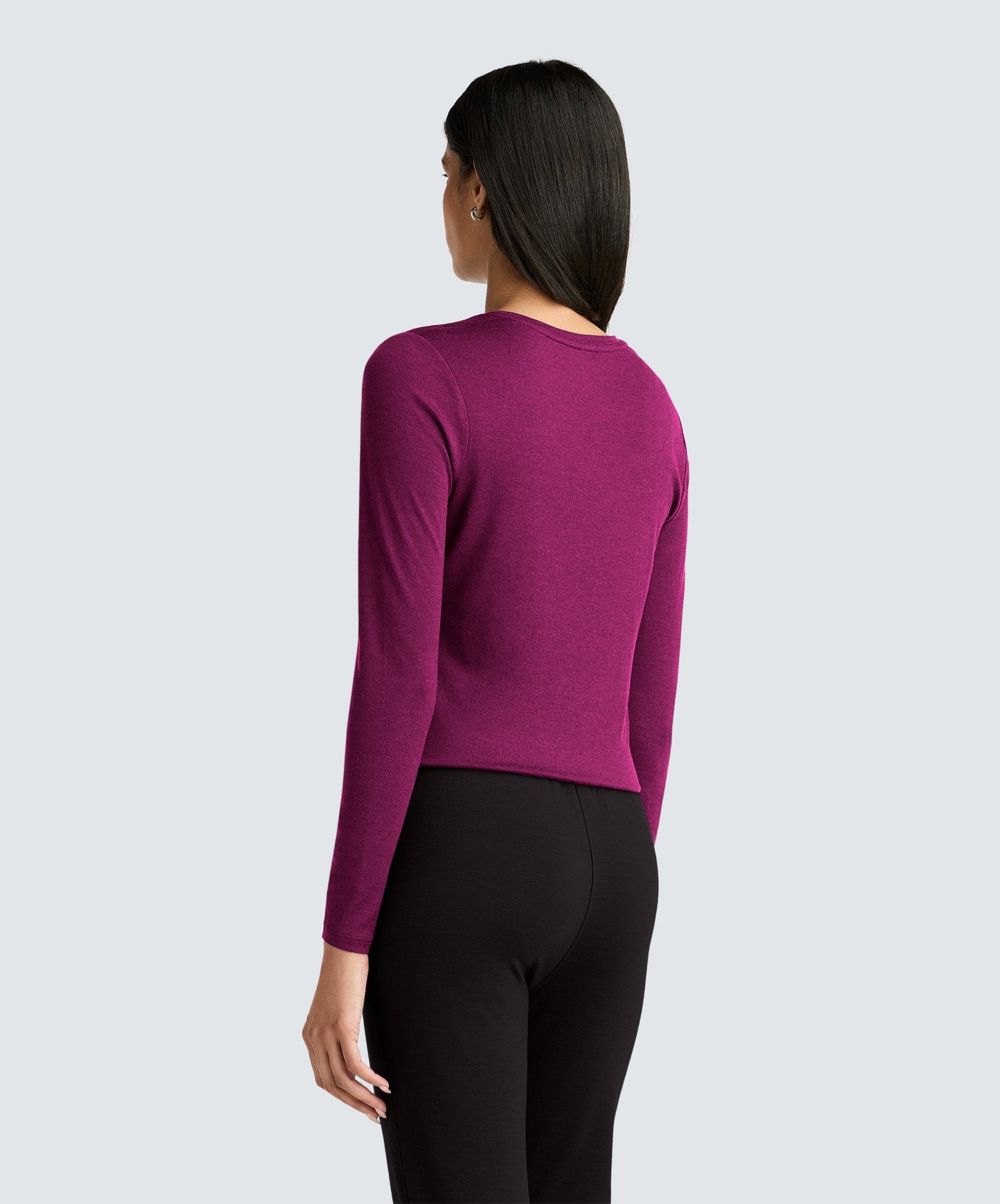 Women's Long Sleeve Merino Crew