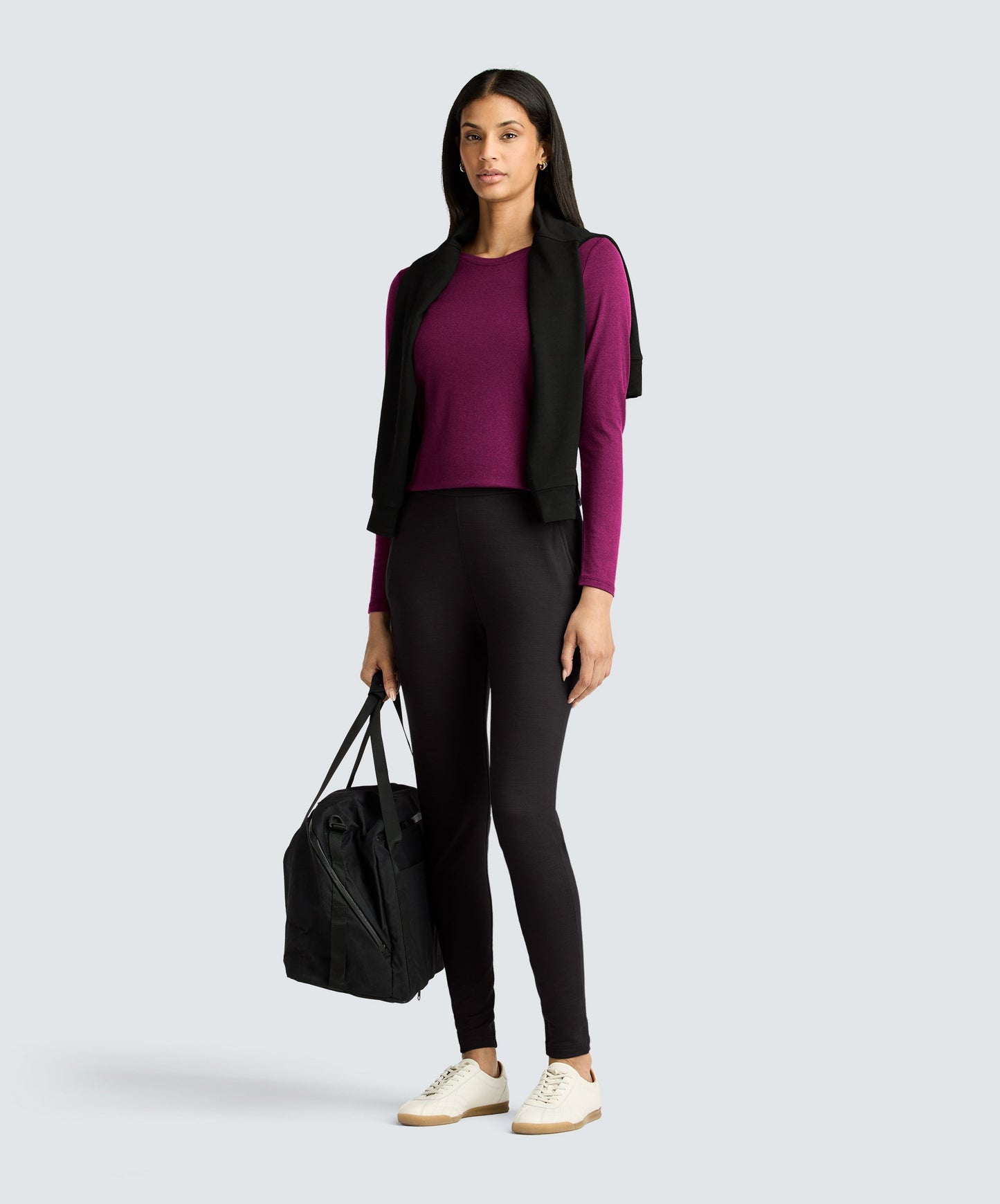 Women's Long Sleeve Merino Crew