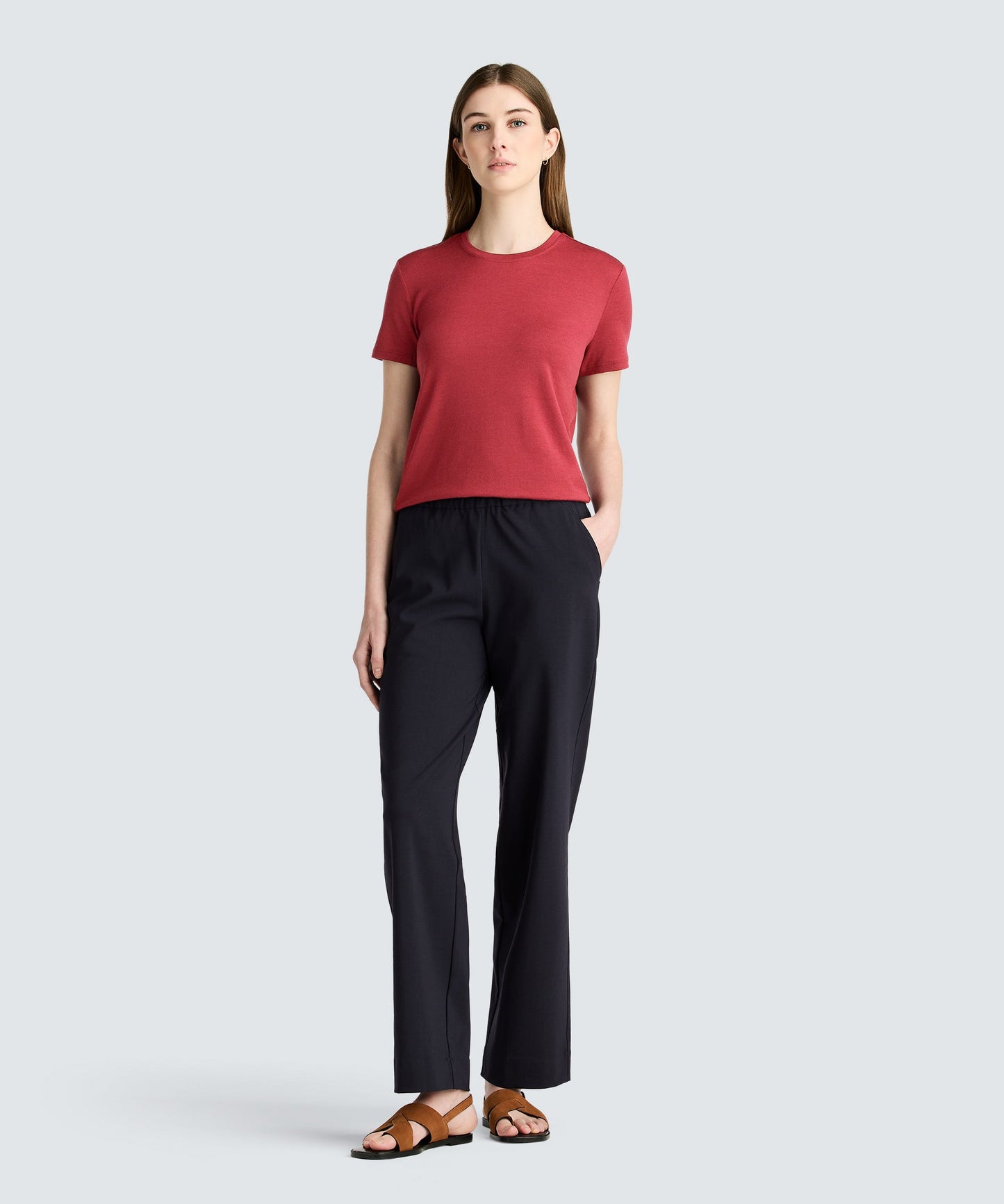 Women's Merino Crew Neck T-Shirt