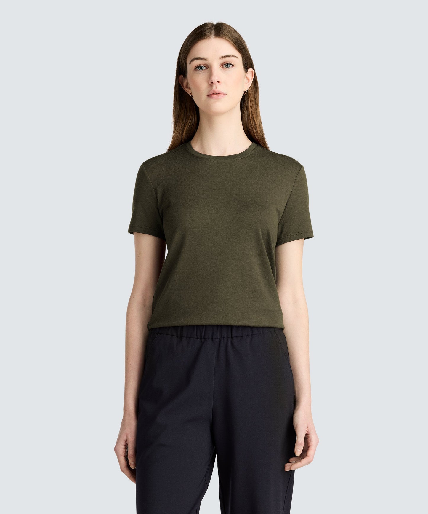 Women's Merino Crew Neck T-Shirt