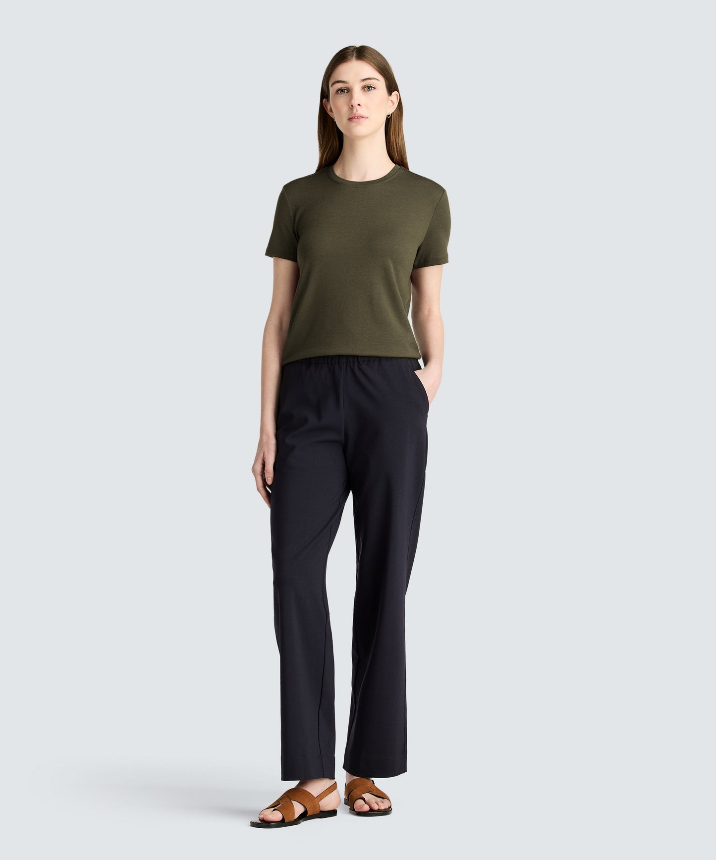 Women's Merino Crew Neck T-Shirt