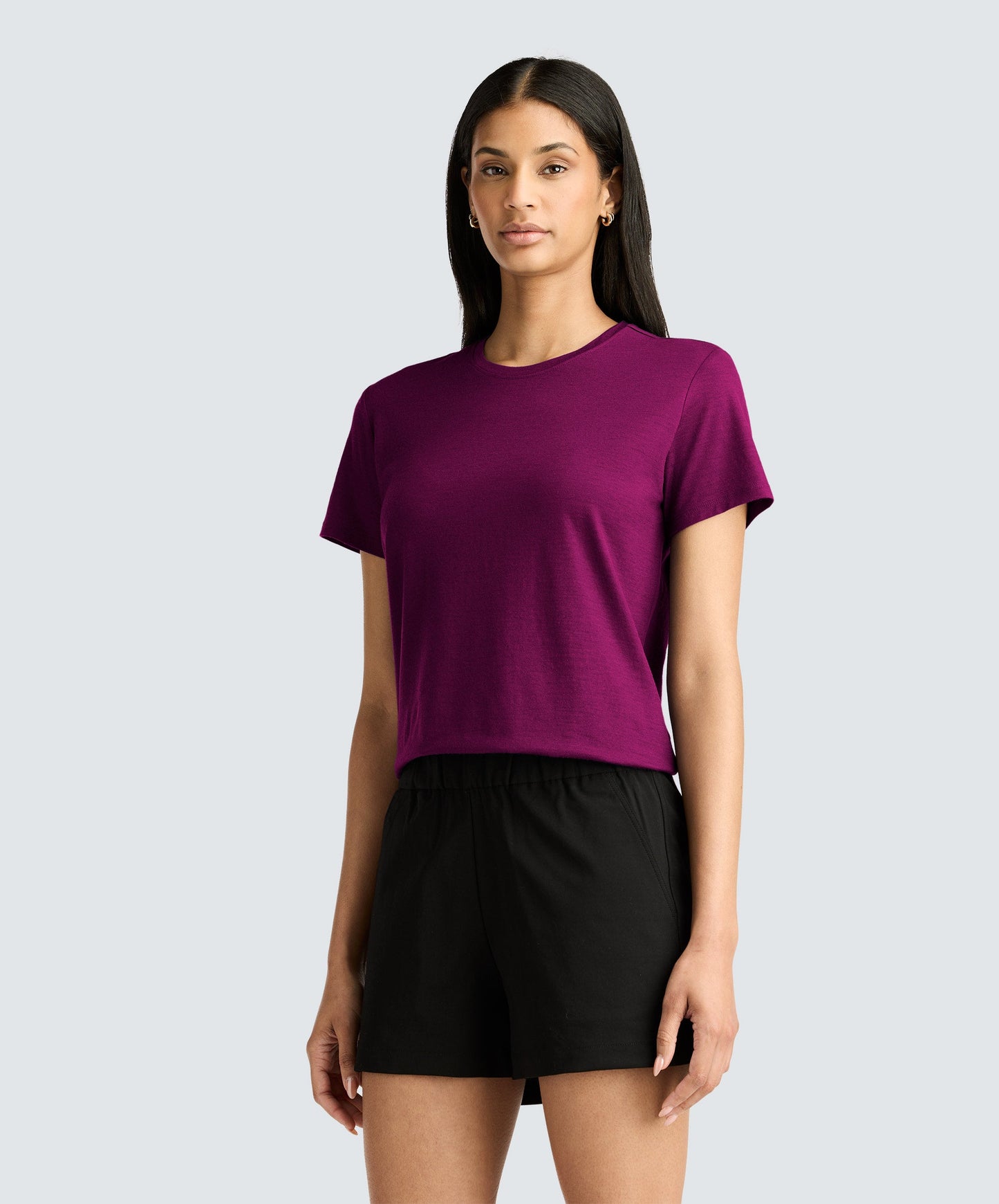 Women's Merino Crew Neck T-Shirt