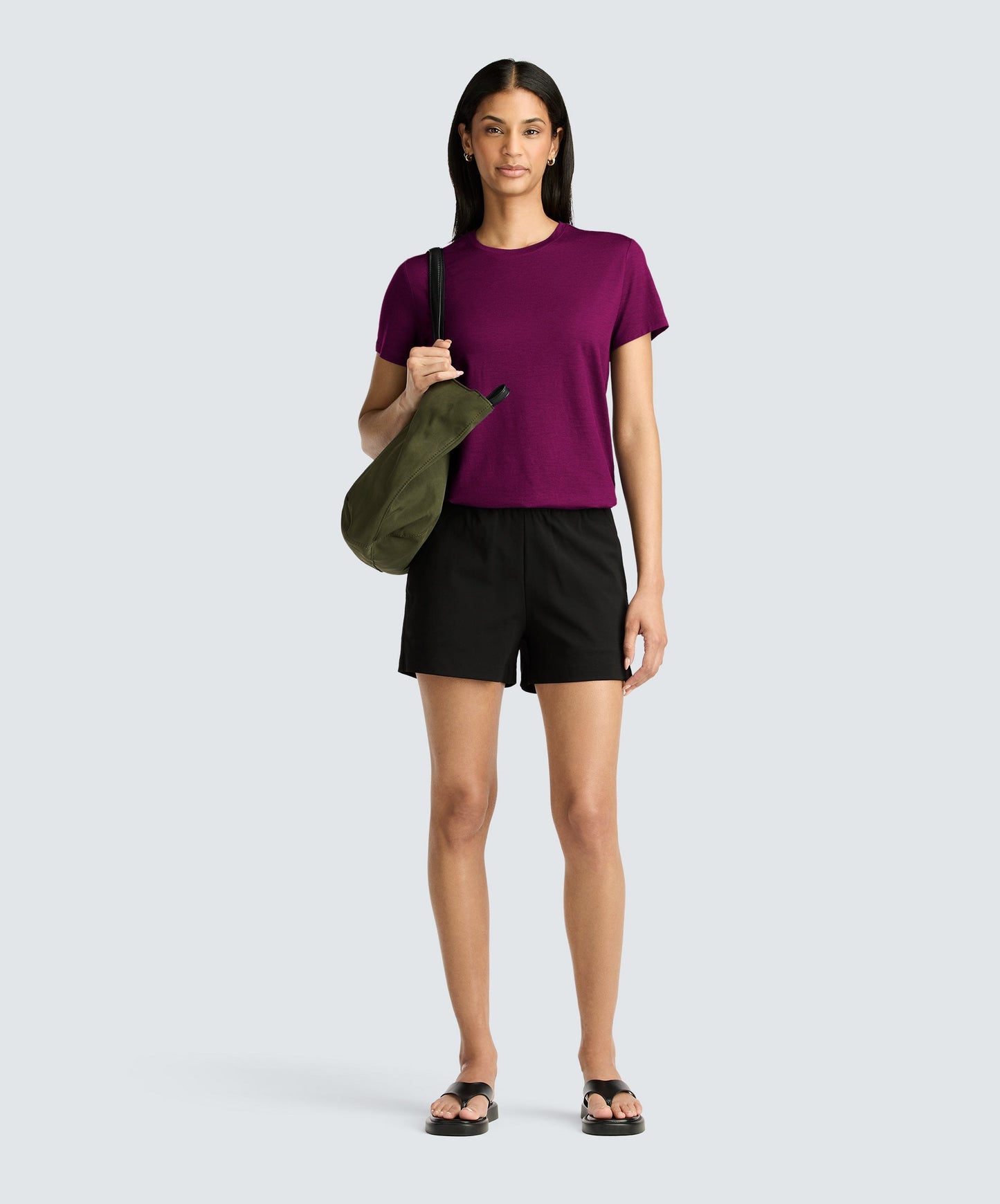 Women's Merino Crew Neck T-Shirt