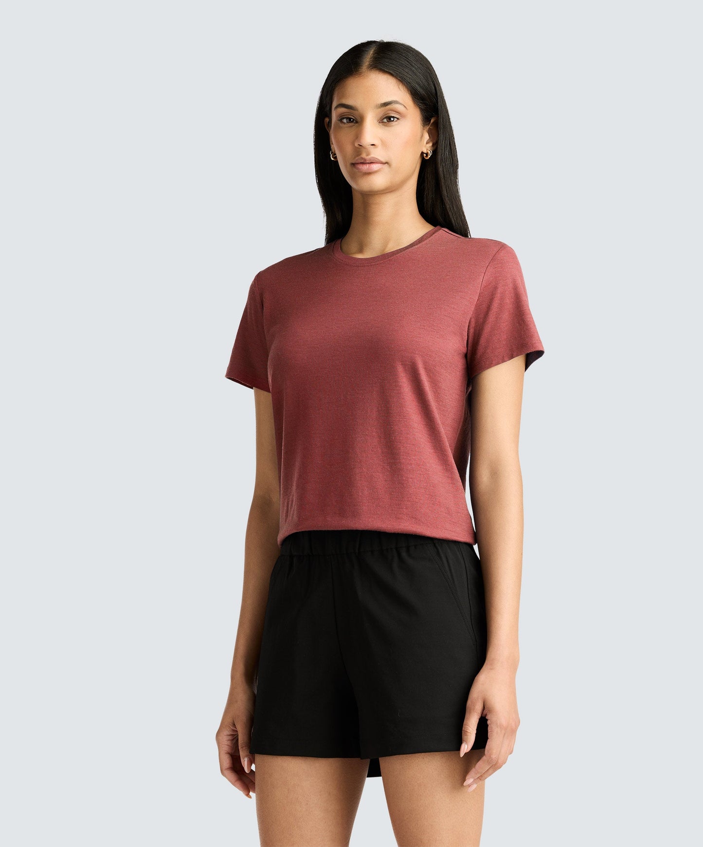 Women's Merino Crew Neck T-Shirt