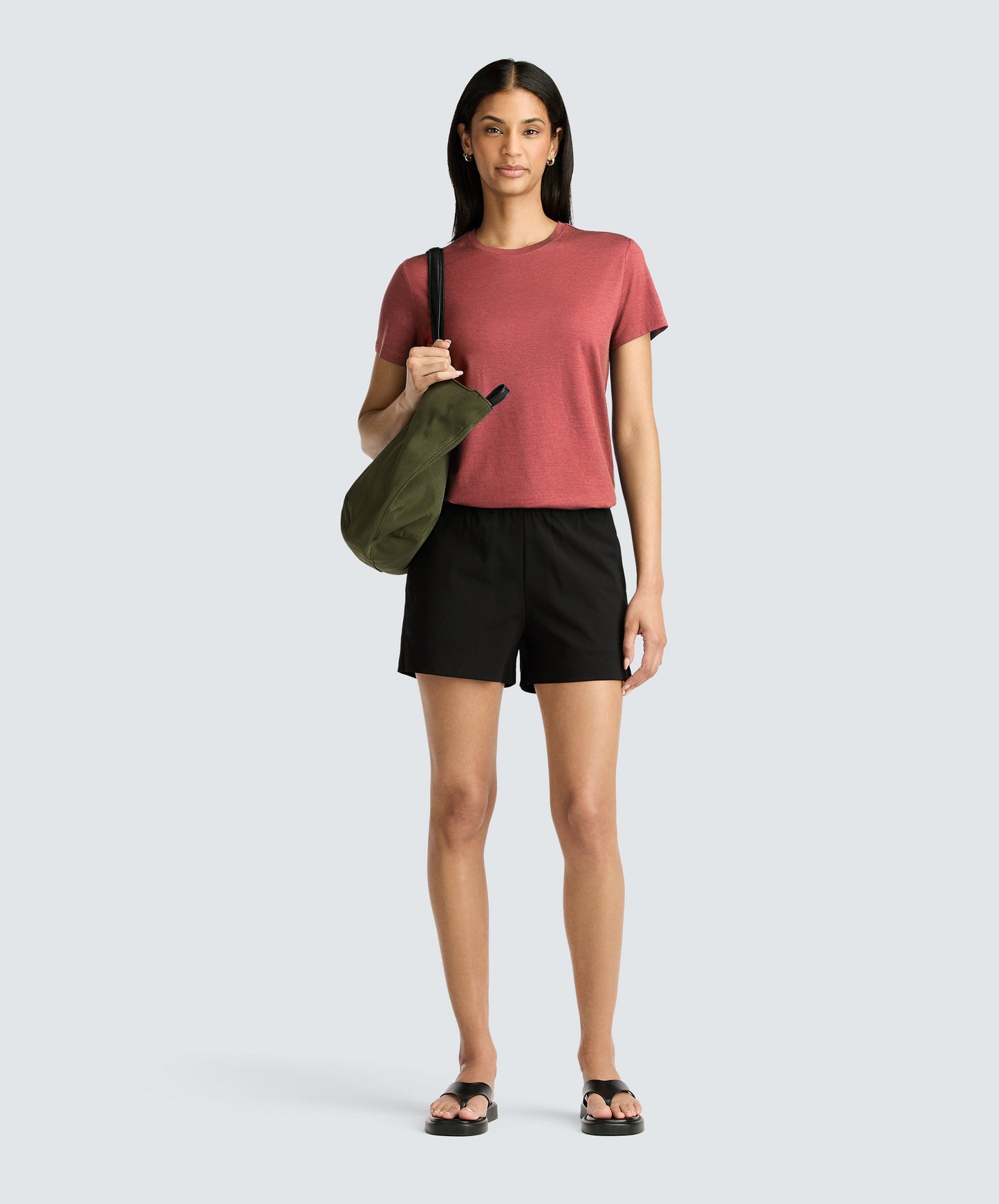 Women's Merino Crew Neck T-Shirt