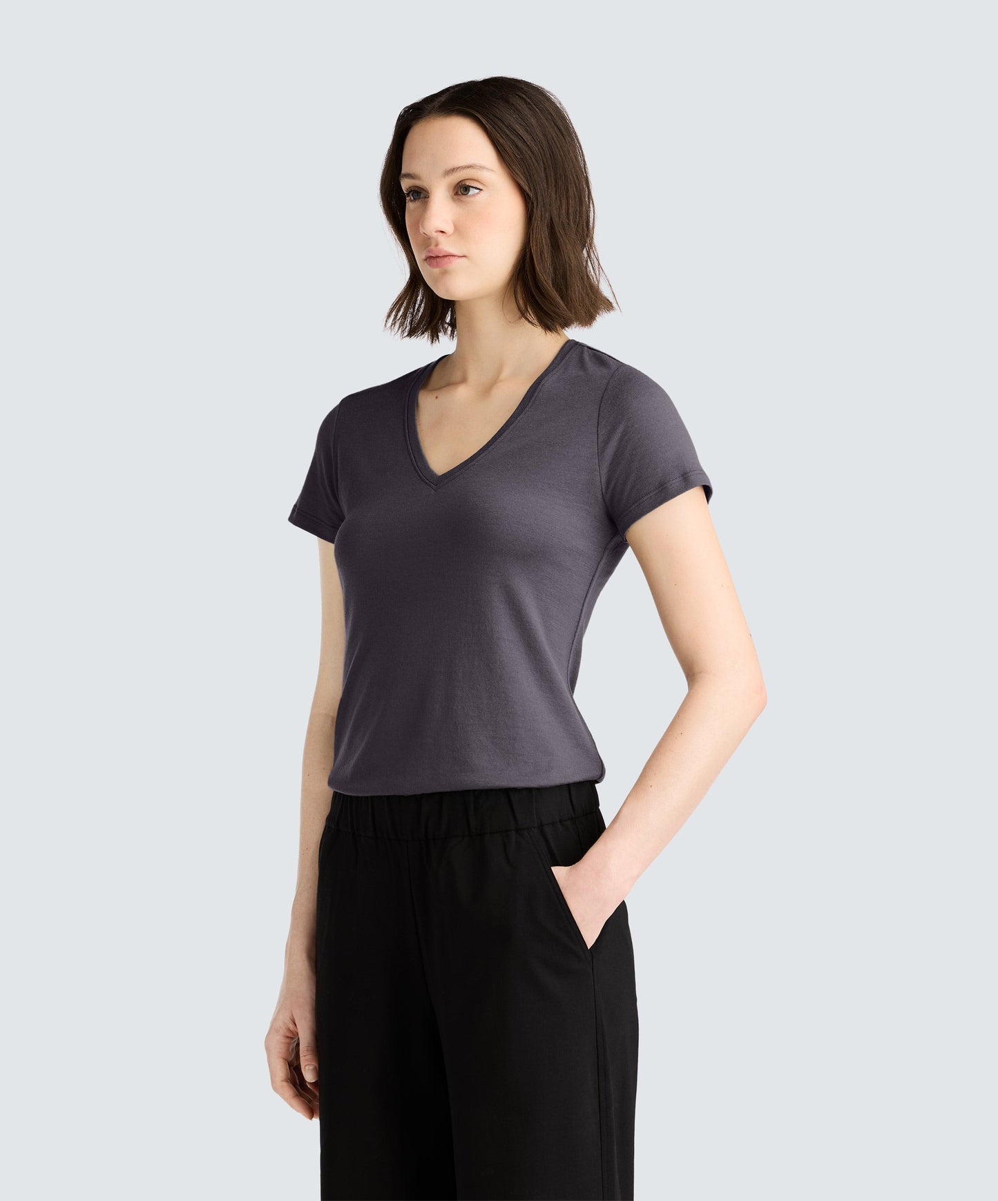 Women's Merino V-Neck T-Shirt