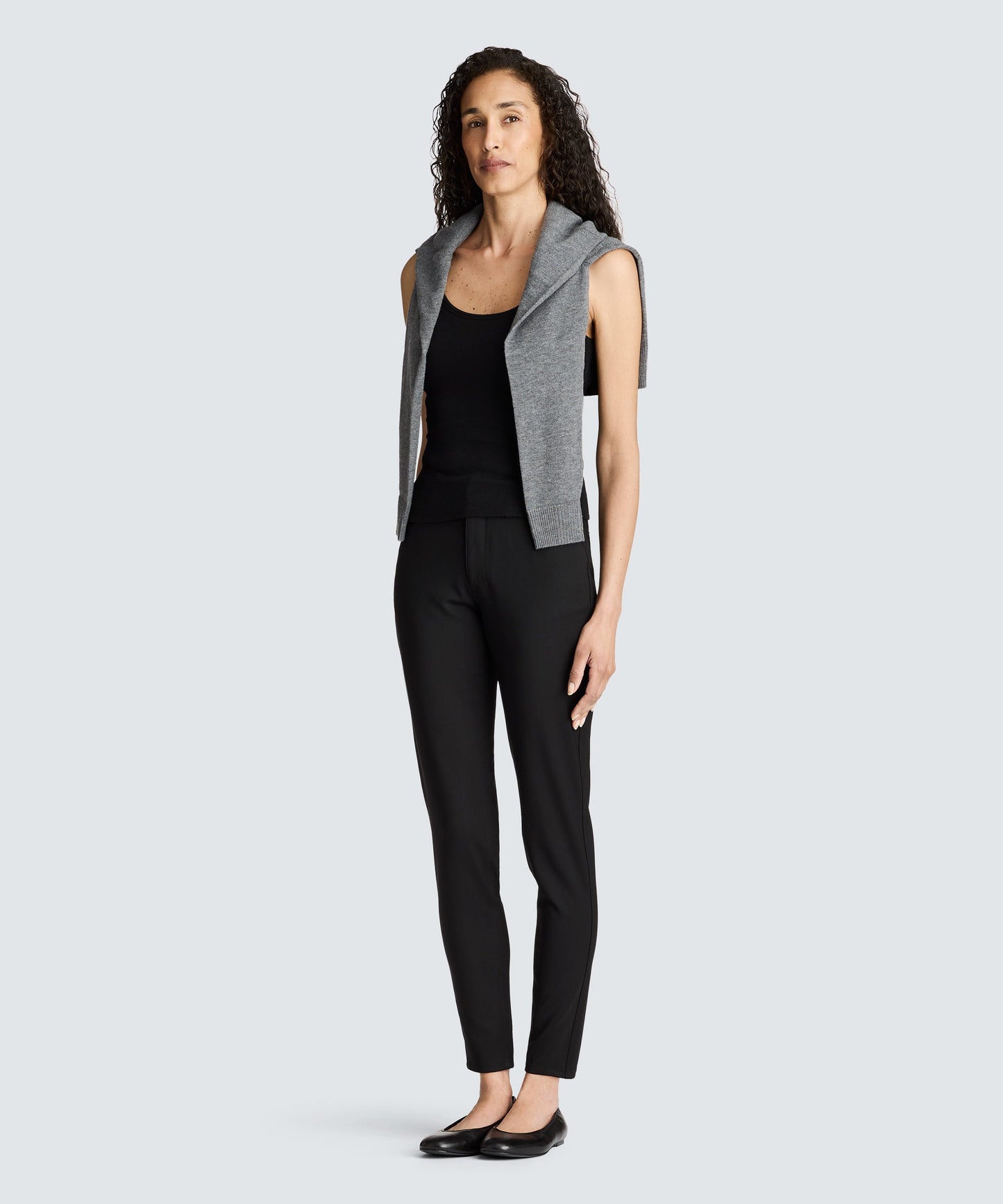 Women's Merino Rib Scoop Neck Tank