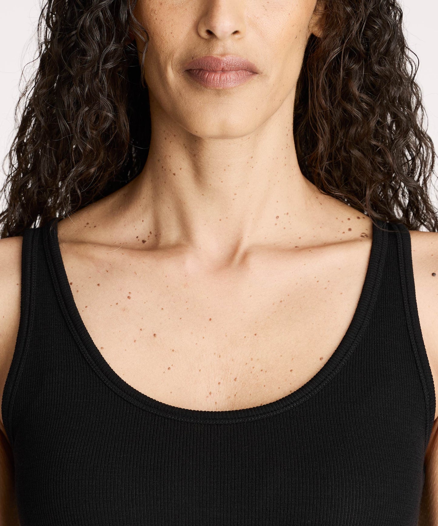 Women's Merino Rib Scoop Neck Tank