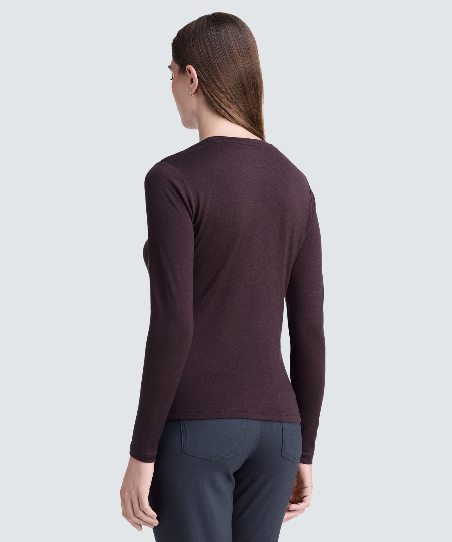 Women's Long Sleeve Merino Crew