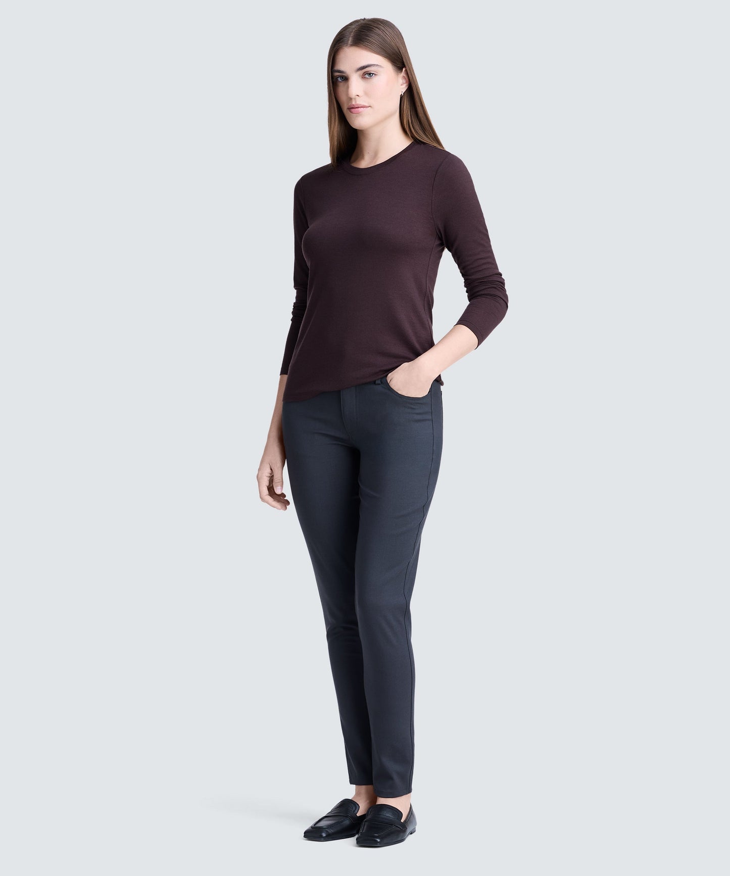 Women's Long Sleeve Merino Crew