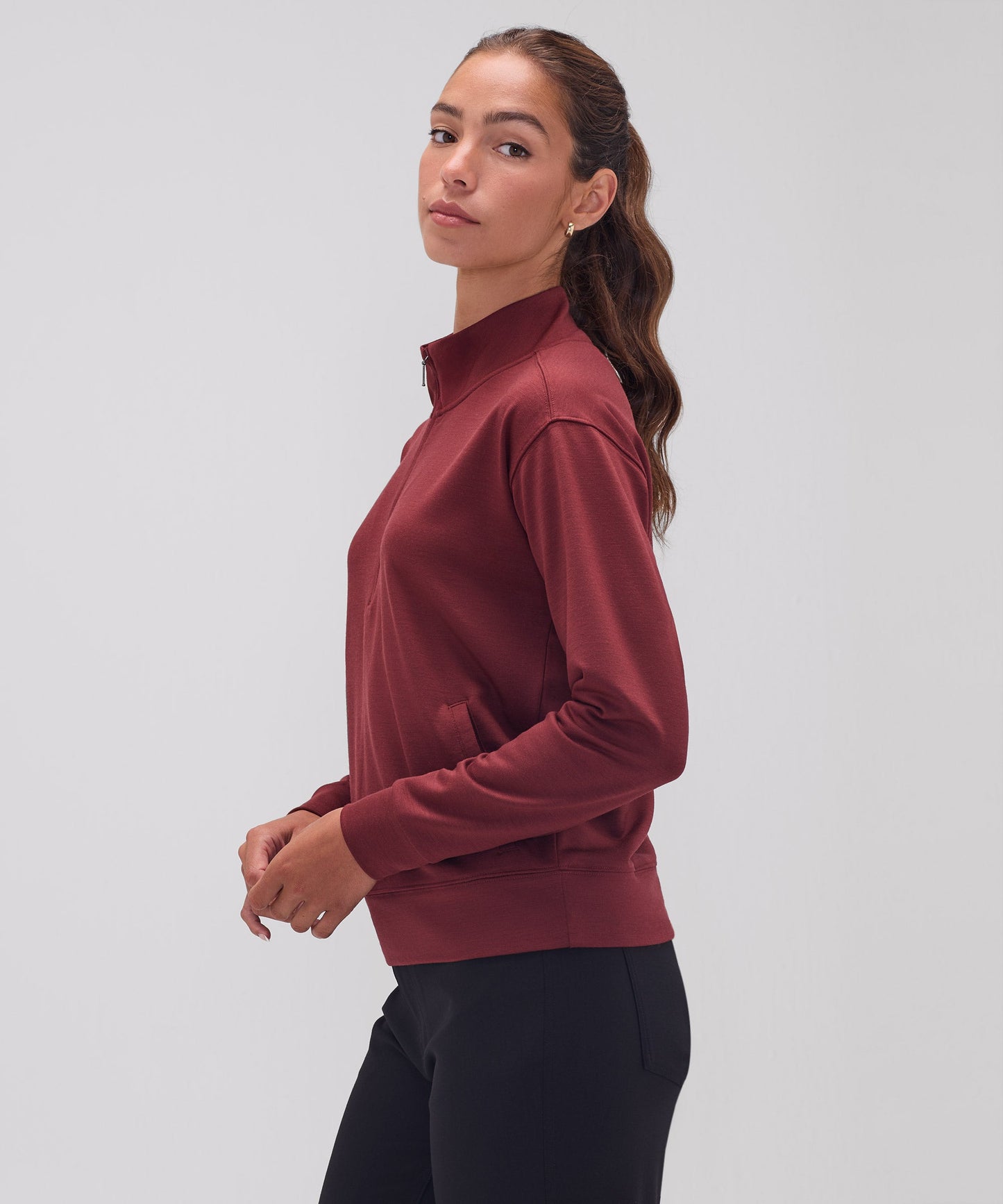 Women's Merino Transit Quarter Zip