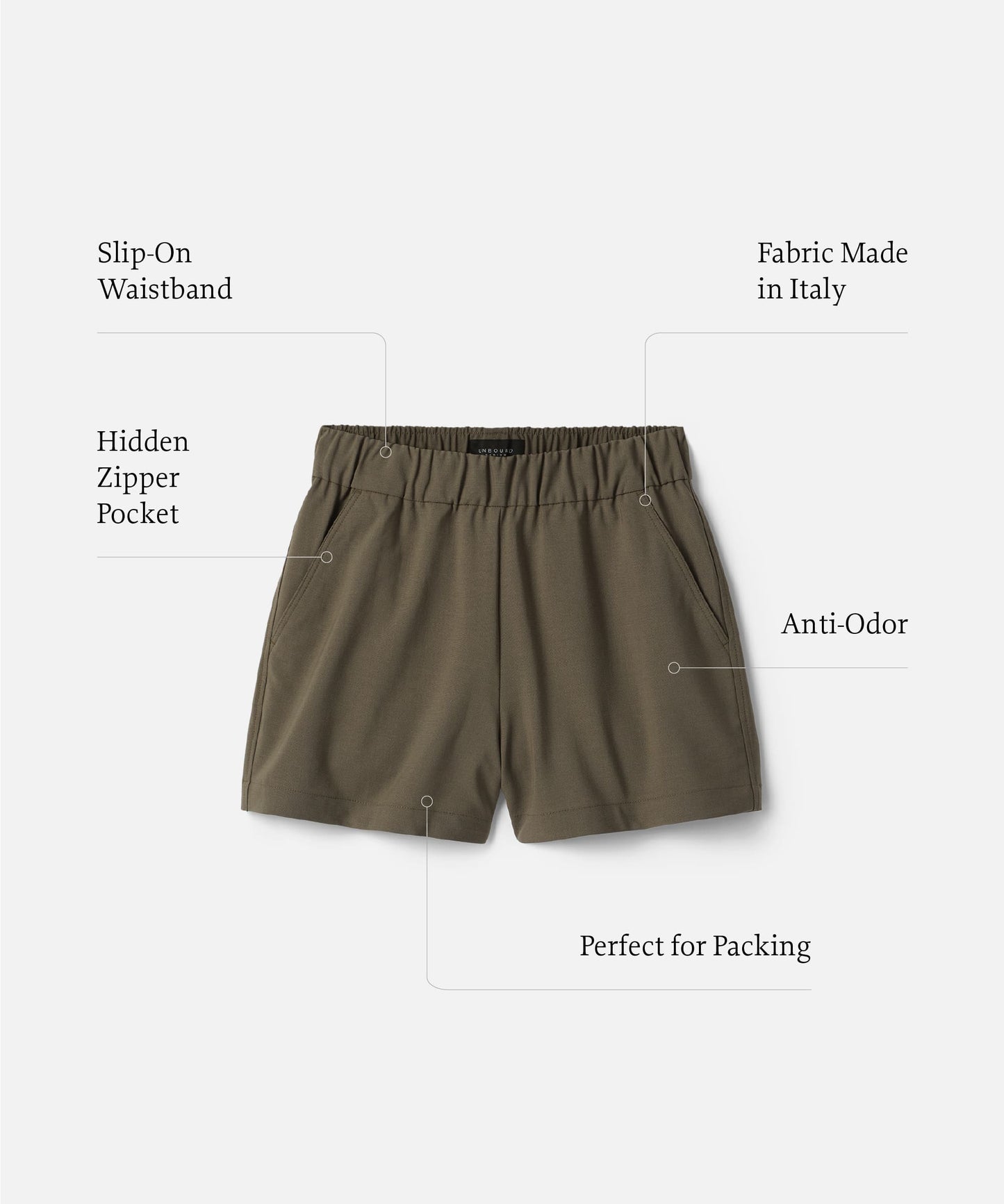 Women's Lightweight Travel Shorts
