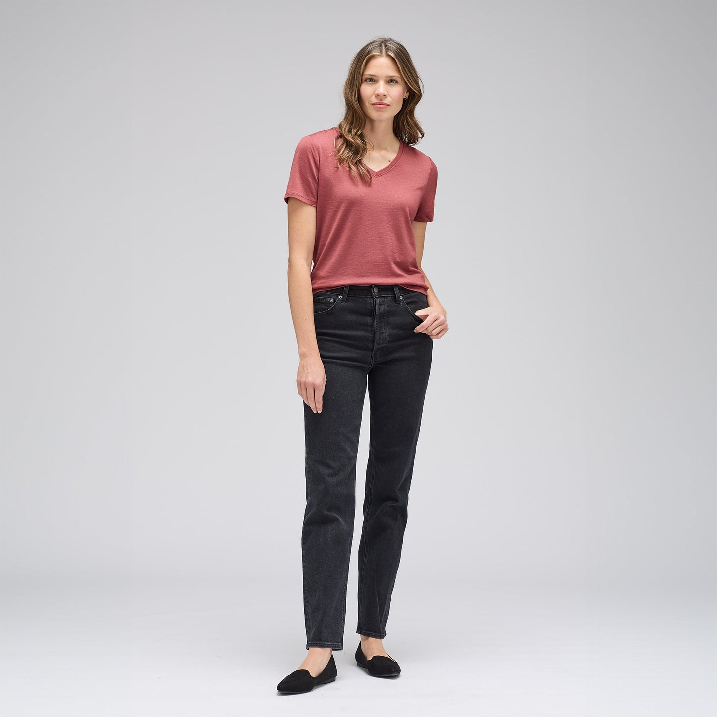 Women's Merino V-Neck T-Shirt
