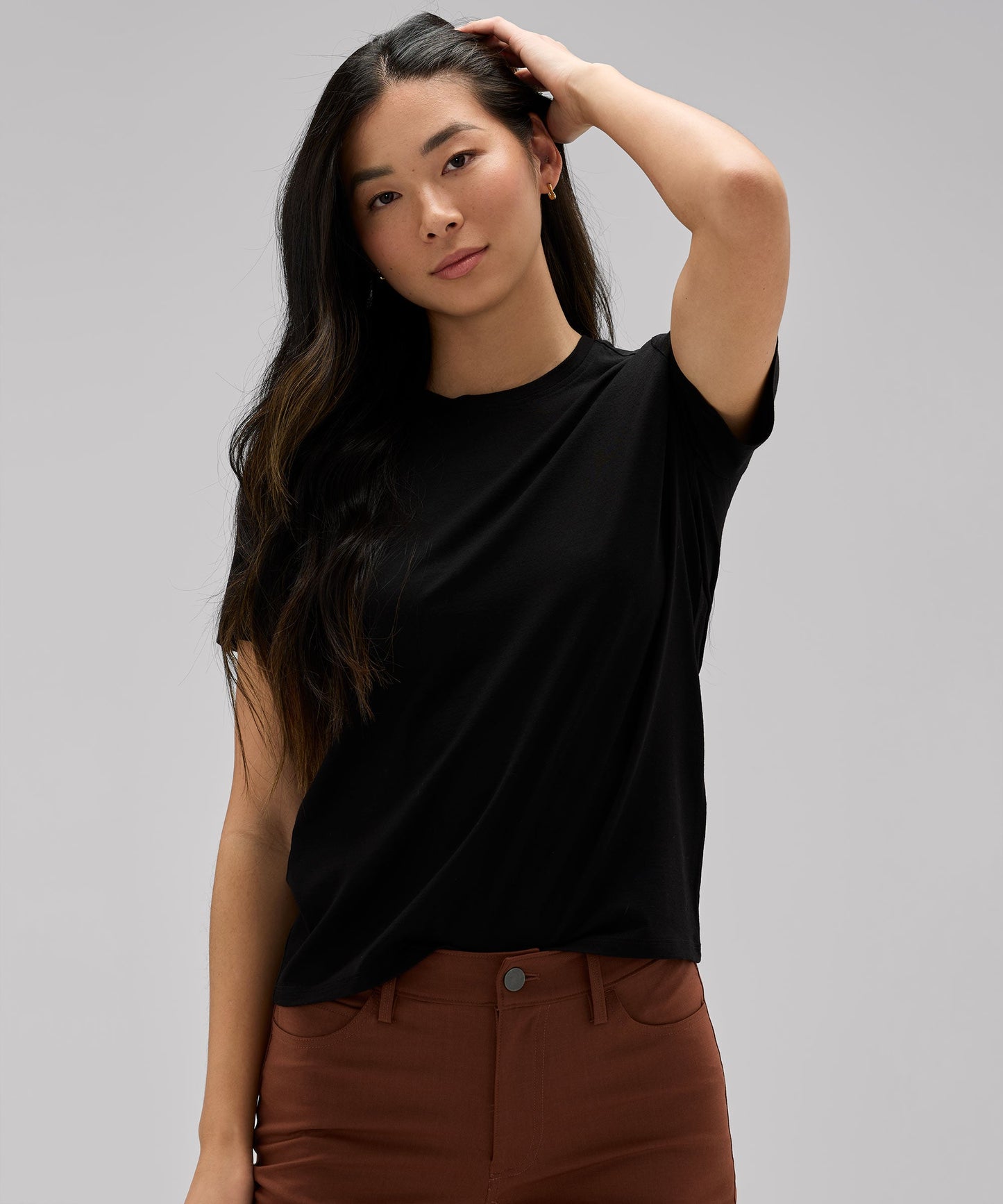 Women's Merino Crew Neck T-Shirt