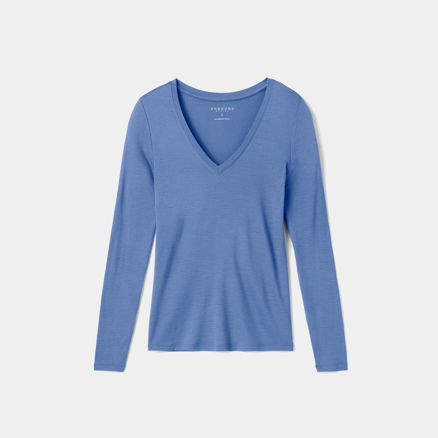 Women's Slim Merino Long Sleeve V-Neck