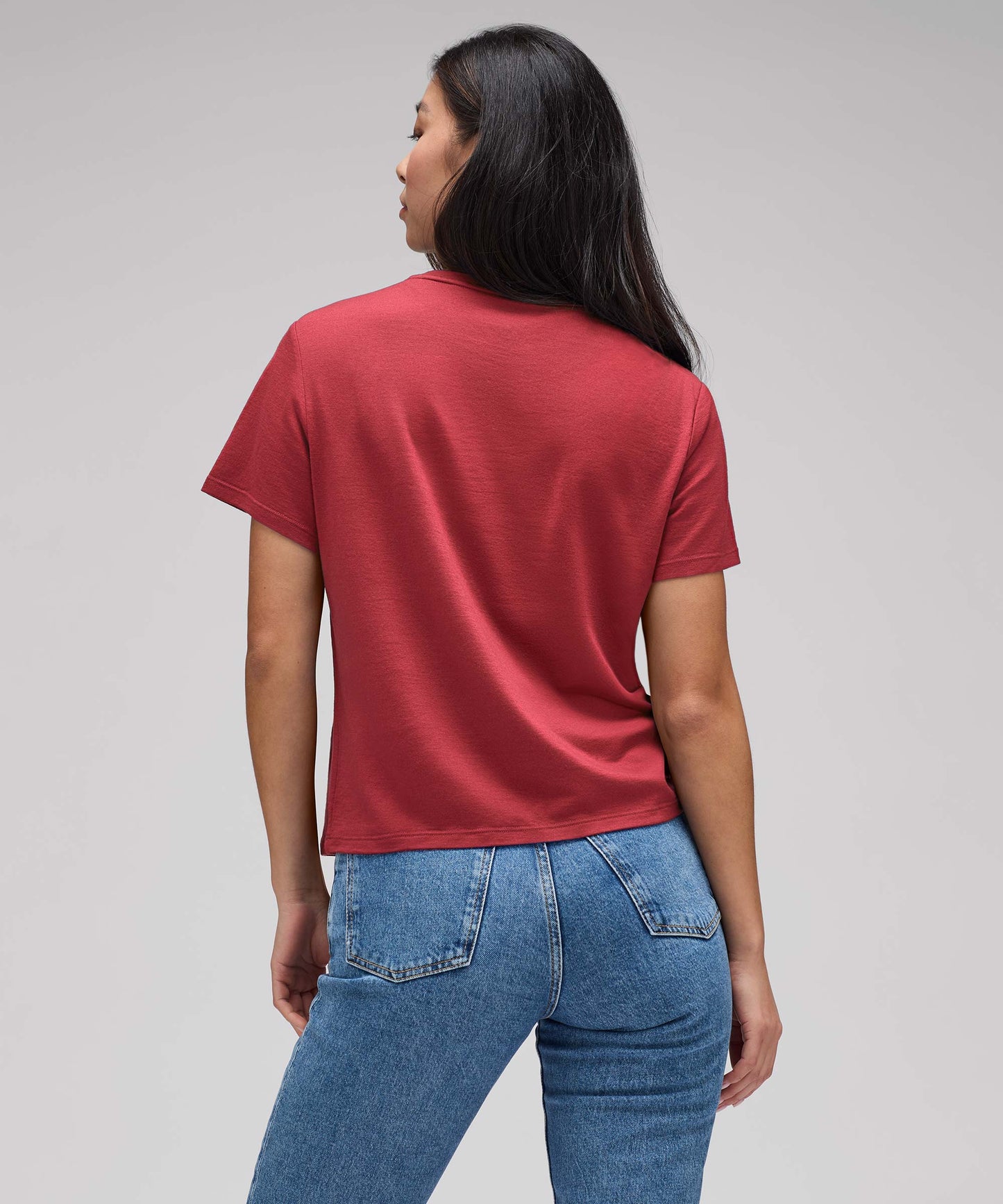 Women's Merino Boxy Pocket Tee