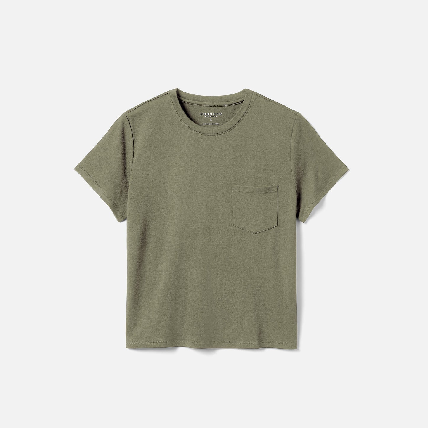 Women's Merino Boxy Pocket Tee