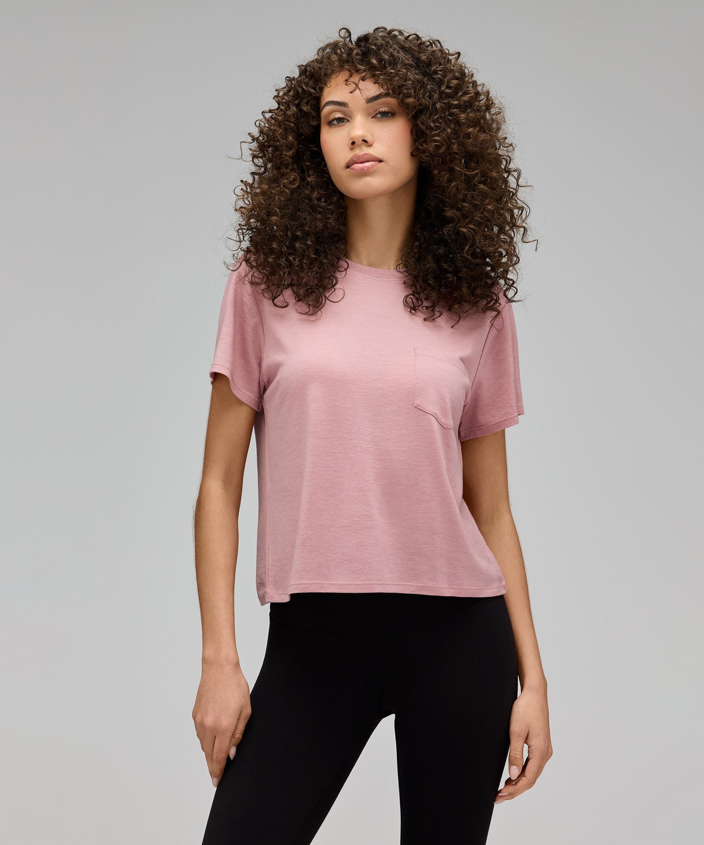 Women's Merino Boxy Pocket Tee