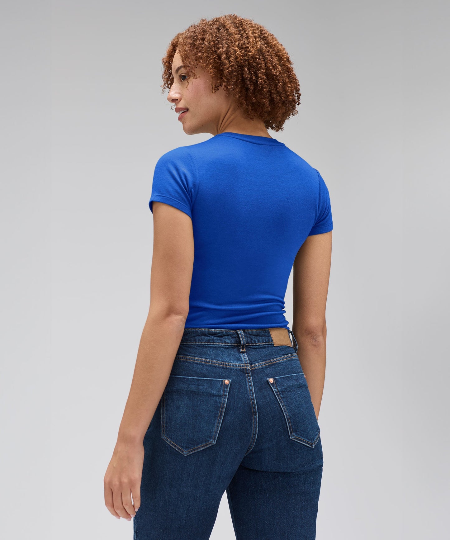 Women's Slim Merino Crew Neck T-Shirt