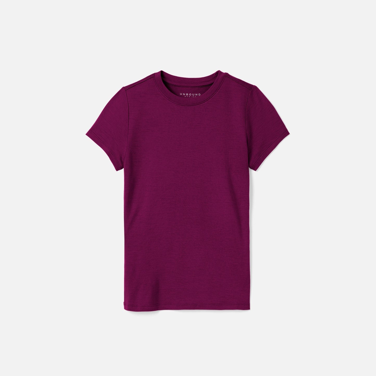 Women's Slim Merino Crew Neck T-Shirt