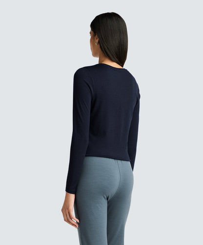 Women's Long Sleeve Merino Crew