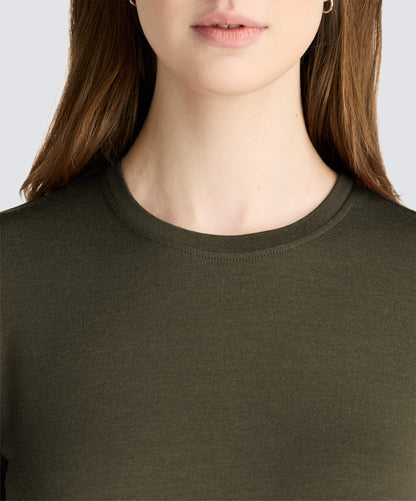 Women's Merino Crew Neck T-Shirt