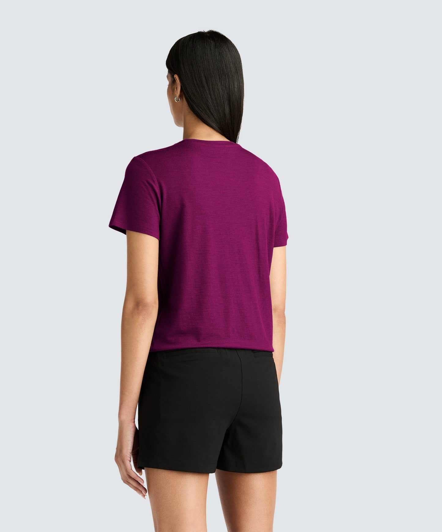 Women's Merino Crew Neck T-Shirt