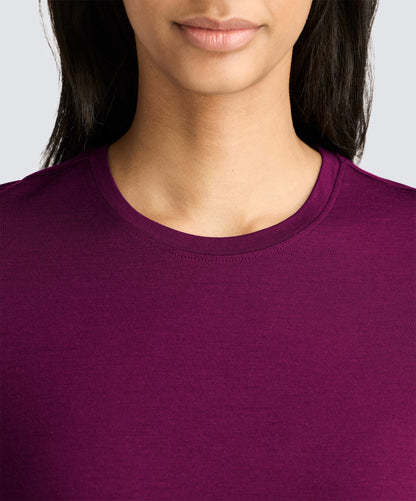 Women's Merino Crew Neck T-Shirt