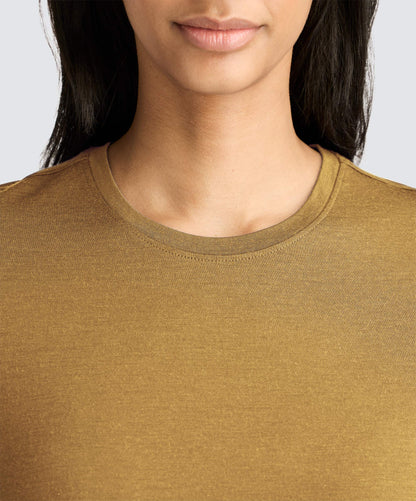 Women's Merino Crew Neck T-Shirt