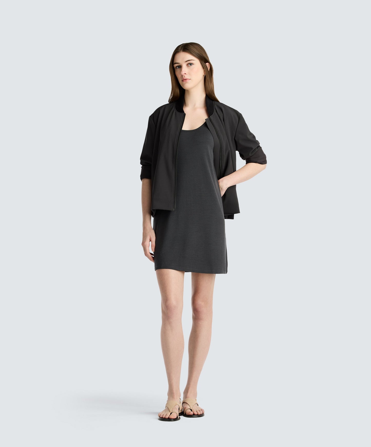 Women's Mini Merino Tank Dress