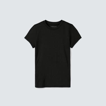 Women's Slim Merino Crew Neck T-Shirt