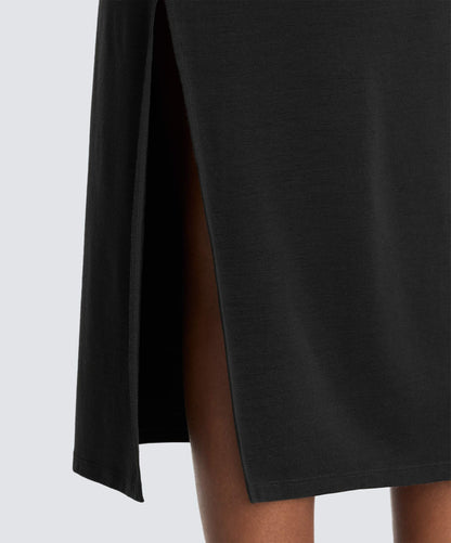 Women's Midi Merino Travel Dress