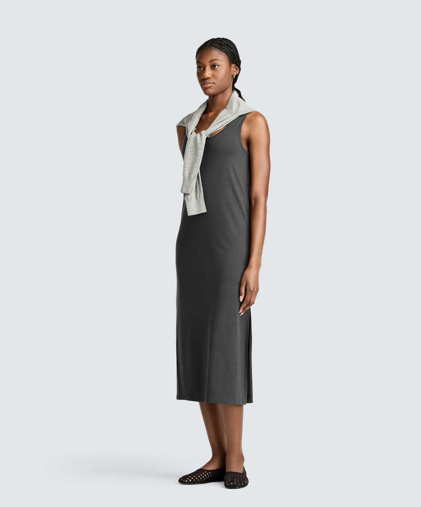 Women's Midi Merino Travel Dress