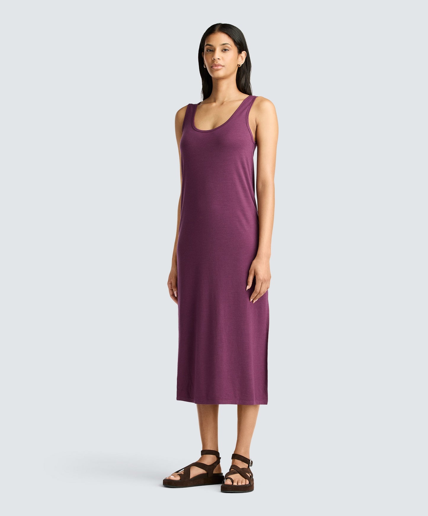 Women's Midi Merino Travel Dress