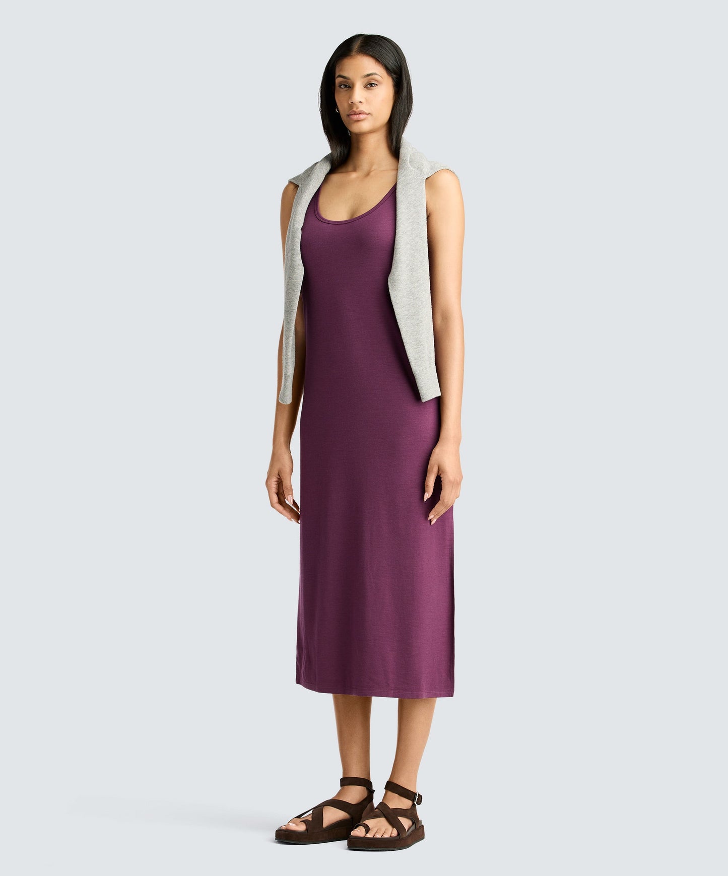 Women's Midi Merino Travel Dress