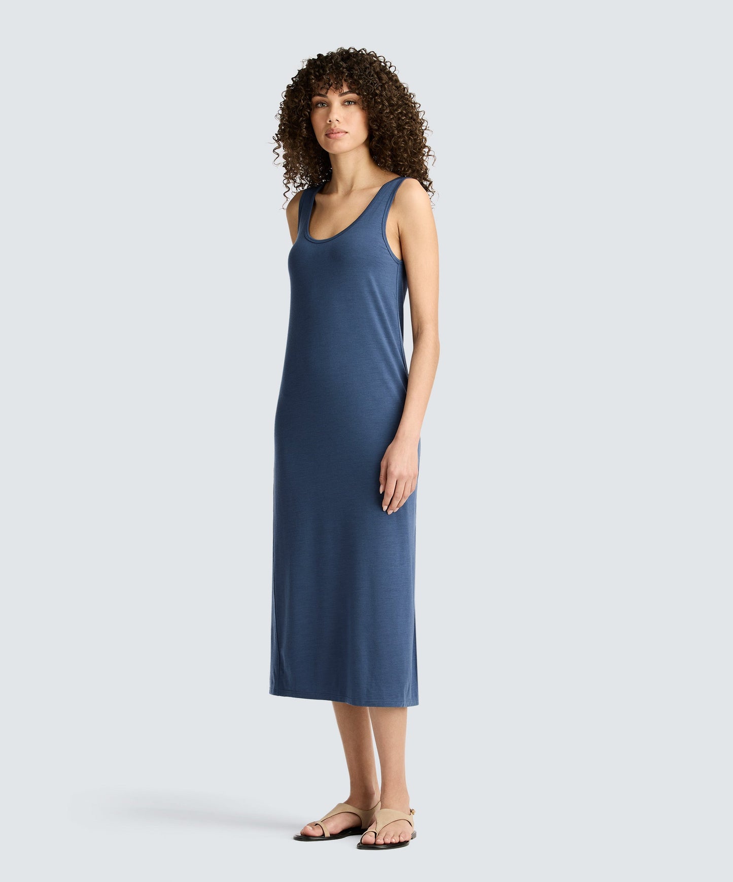 Women's Midi Merino Travel Dress