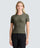 Women's Rib Fitted Crew Neck T-Shirt