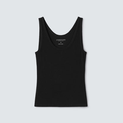 Women's Merino Rib Scoop Neck Tank