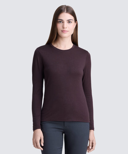 Women's Long Sleeve Merino Crew