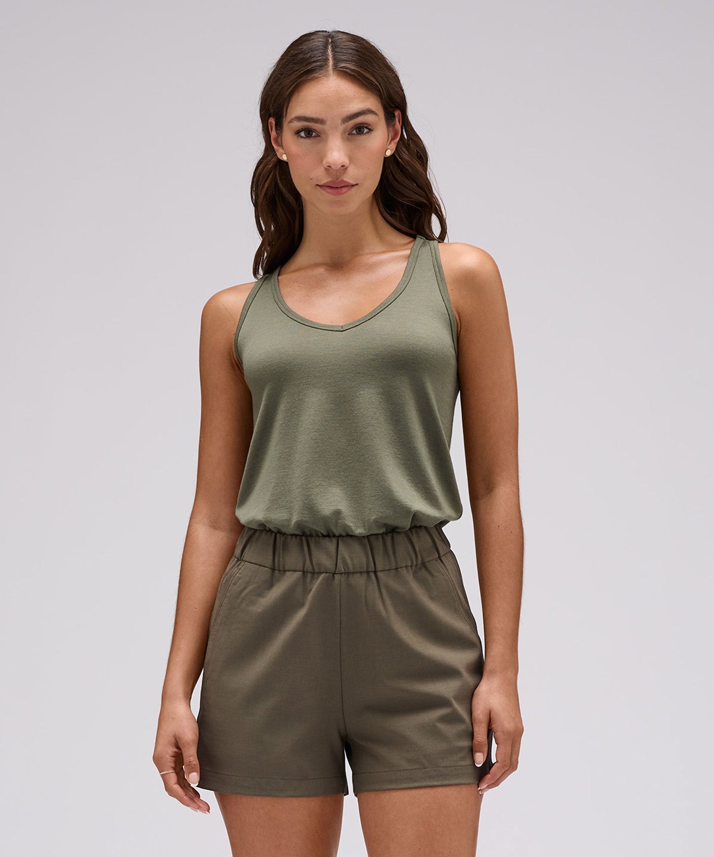 Women's Relaxed Merino V-Neck Tank