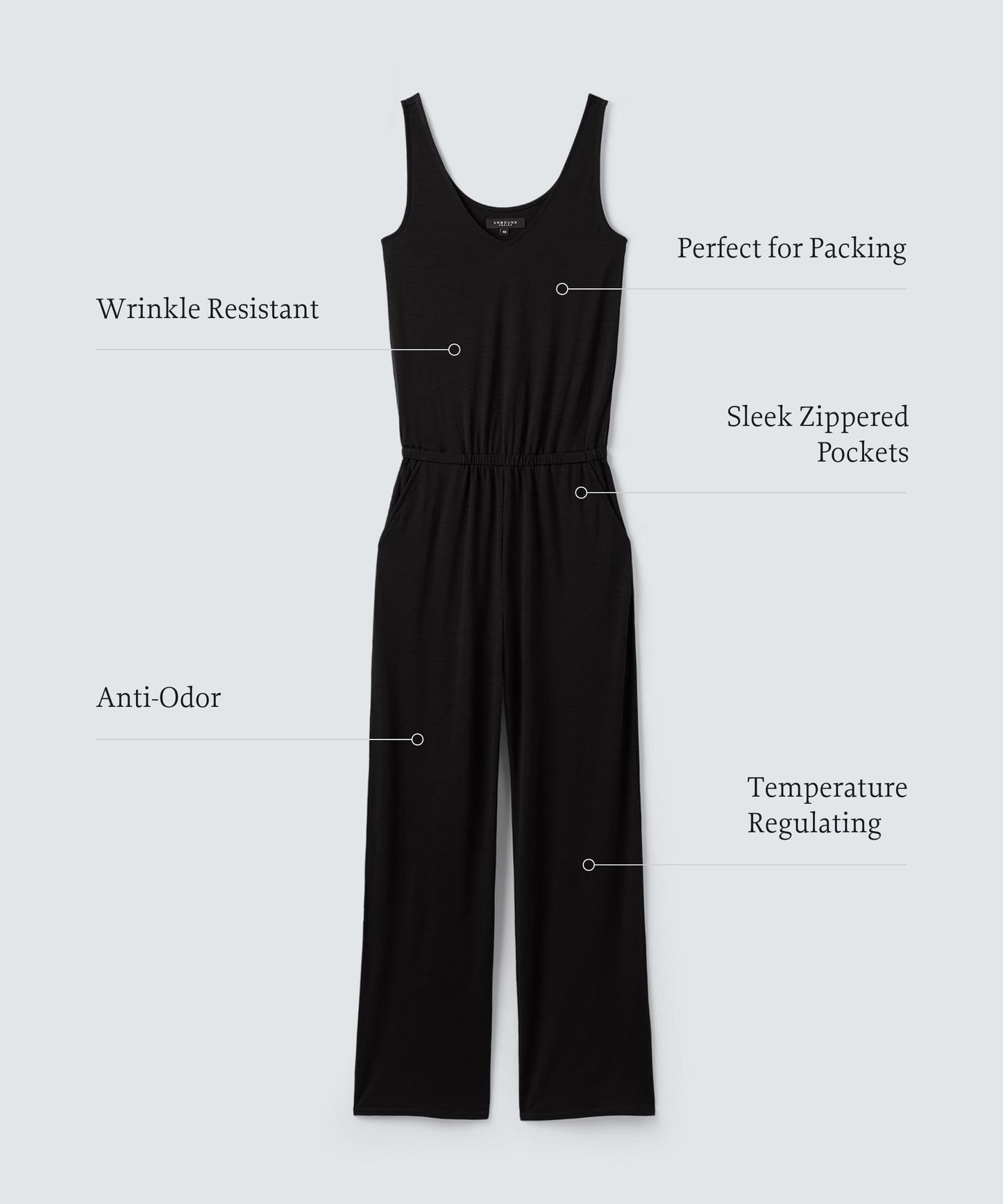 Women's Merino Travel Jumpsuit
