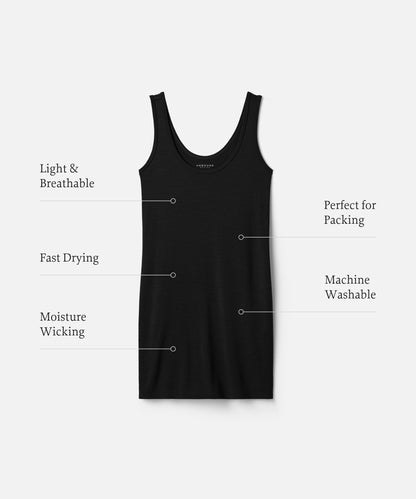Women's Mini Merino Tank Dress