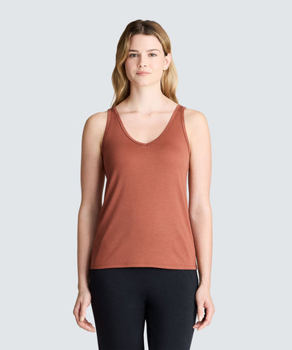 Women's Relaxed Merino V-Neck Tank