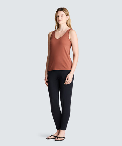 Women's Relaxed Merino V-Neck Tank