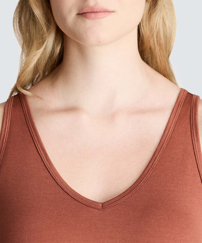 Women's Relaxed Merino V-Neck Tank
