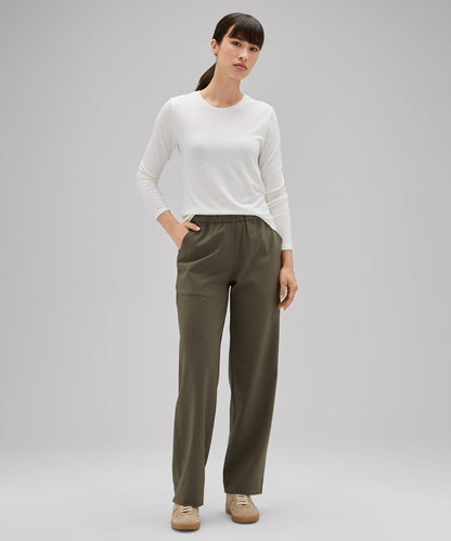 Women's Long Sleeve Merino Crew
