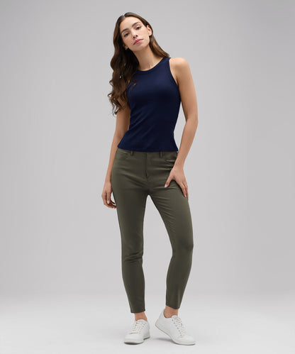 Women's Merino Ribbed Racer Tank