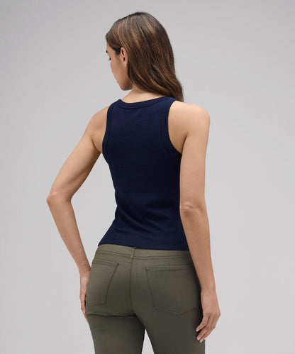 Women's Merino Ribbed Racer Tank